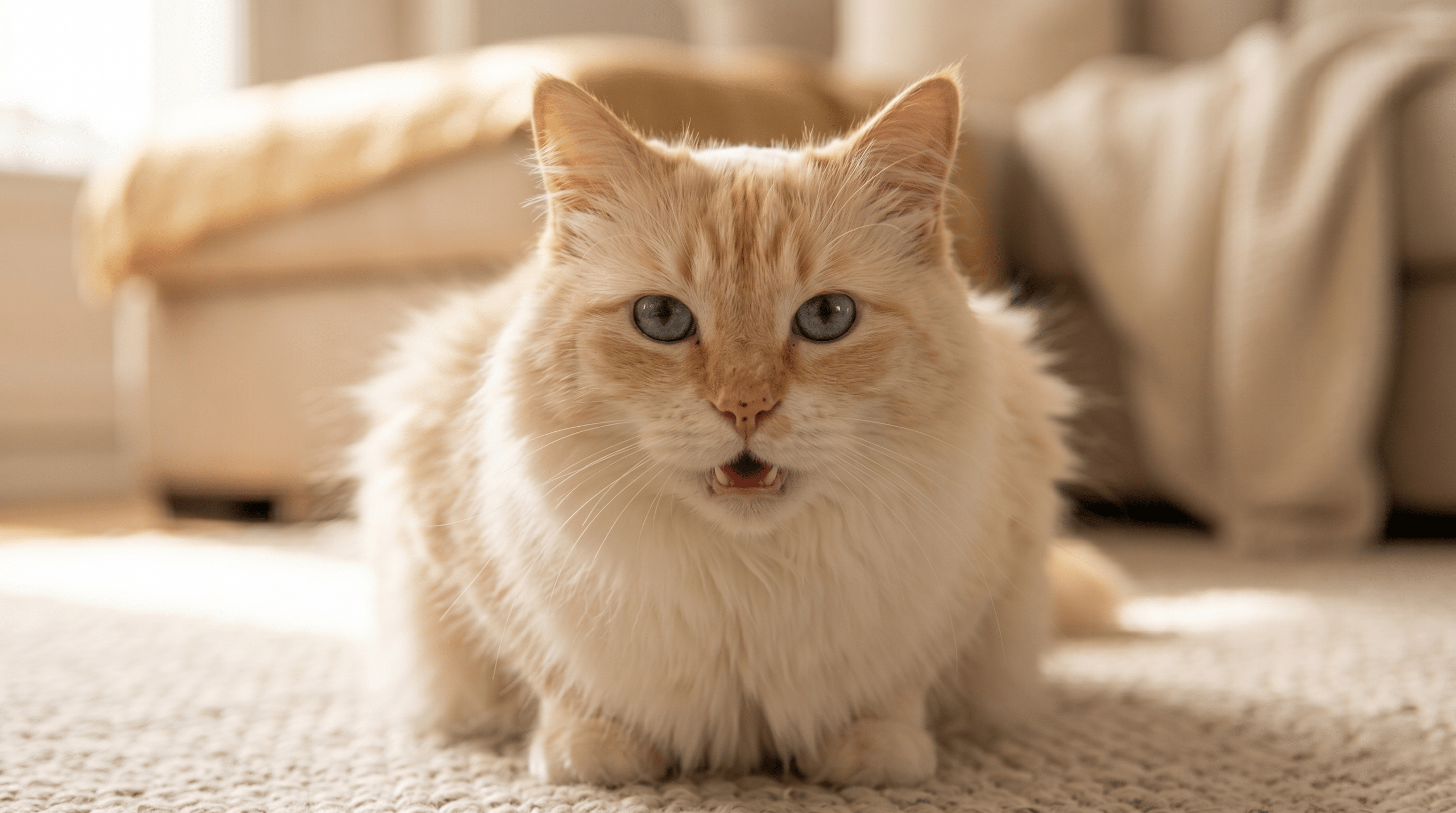 Chat qui communique par vocalisations : lire le langage corporel du chat avant les sons